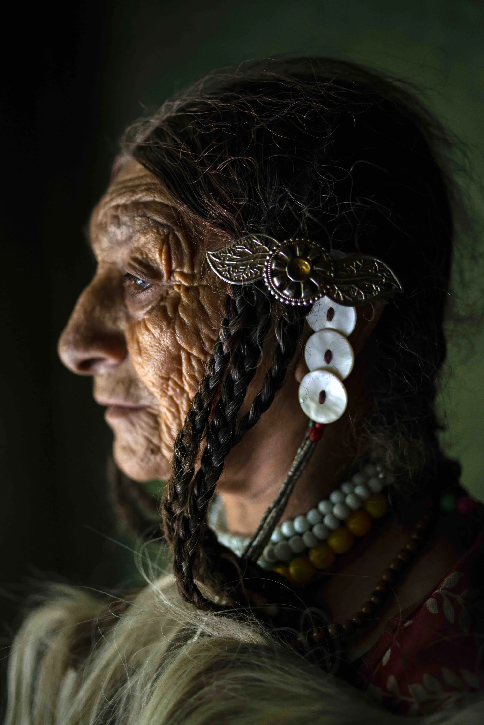 Profile d'une femme Drokpa